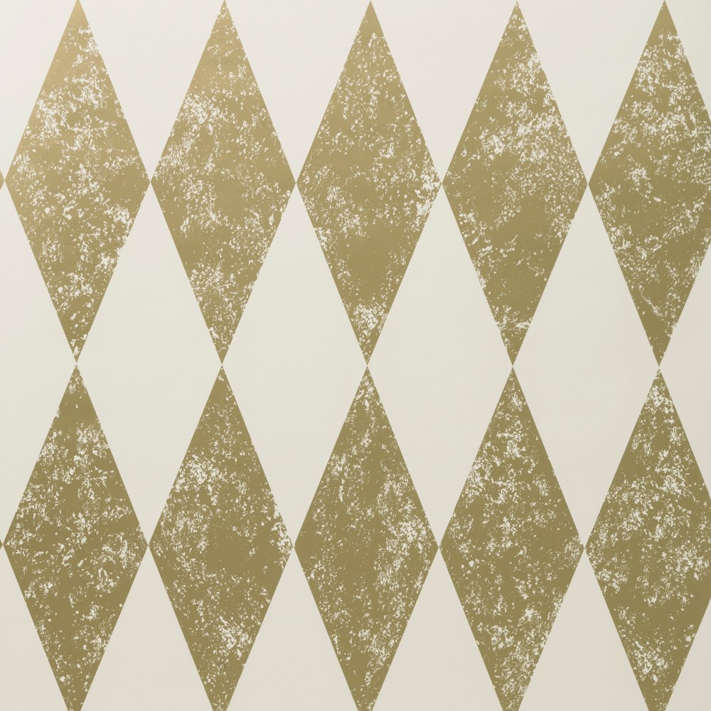 Tortola Wallpaper W0087 02 by Clarke and Clarke in Gold Yellow